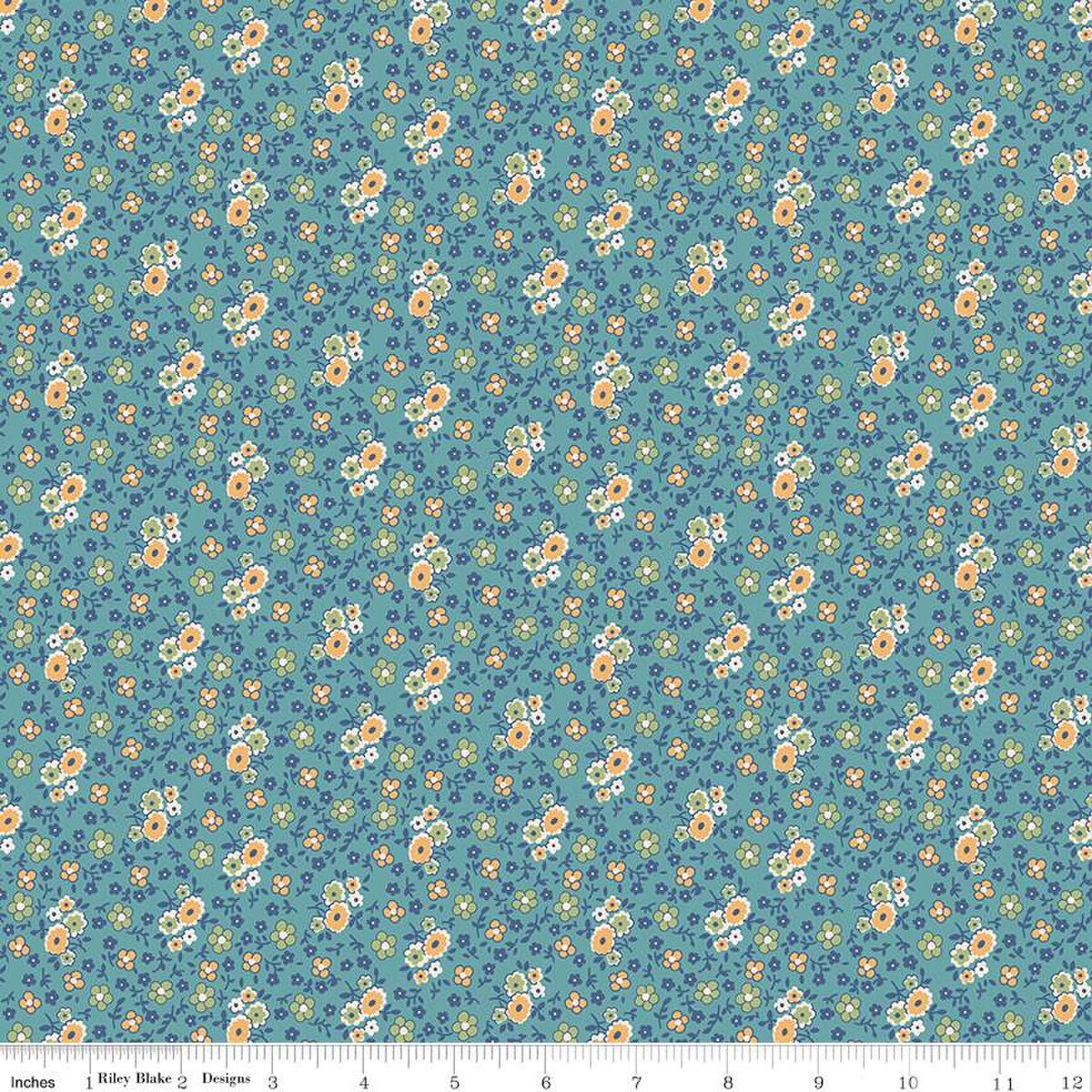 Autumn Bouquet Raindrop | Yardage Listing