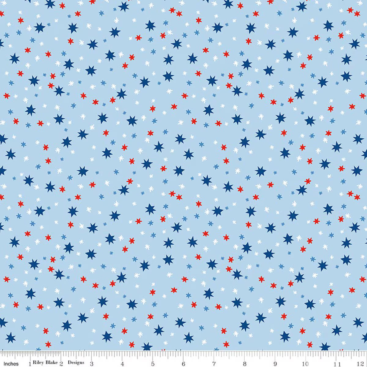 Firecracker Stars Frost | Yardage Listing
