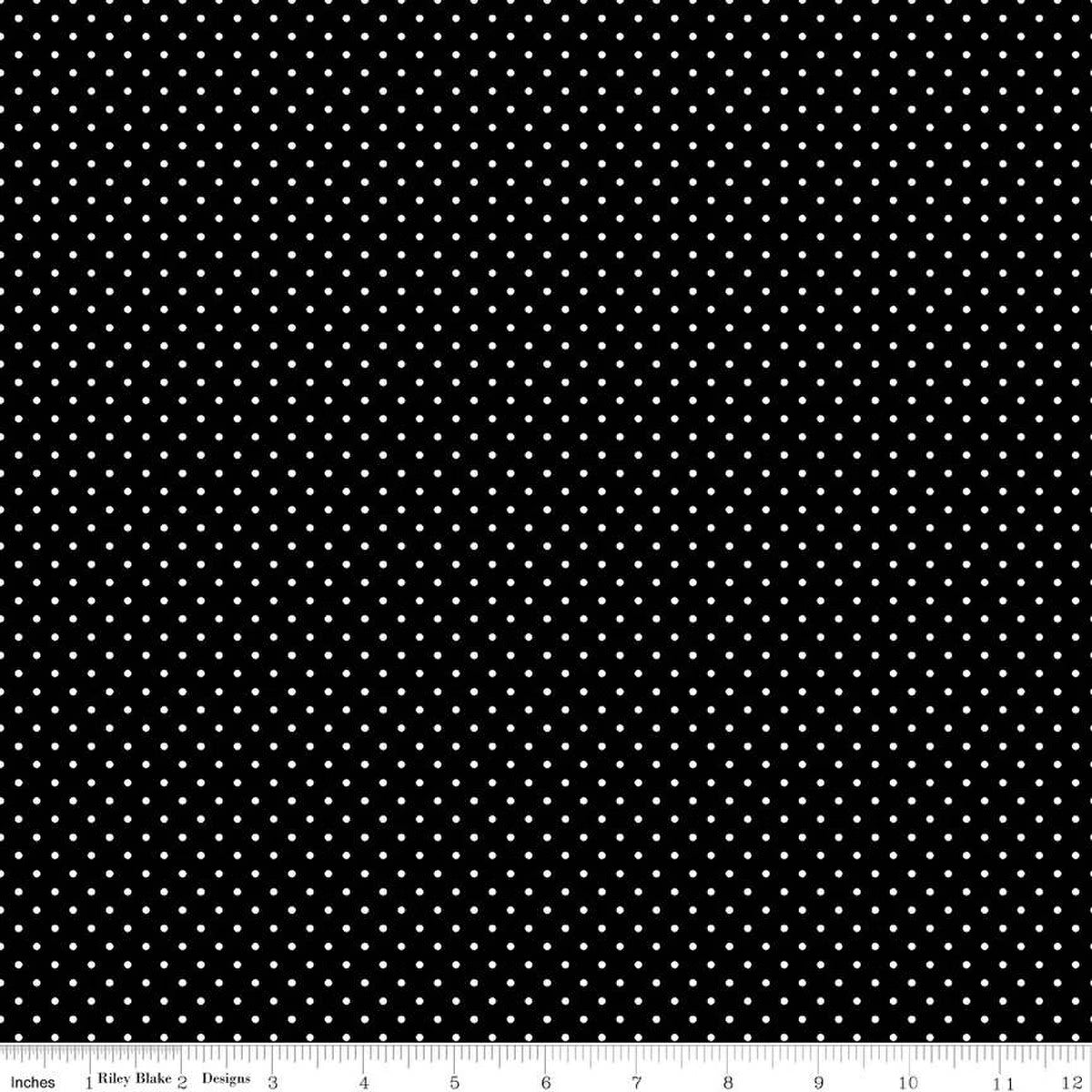 Black Swiss Dot