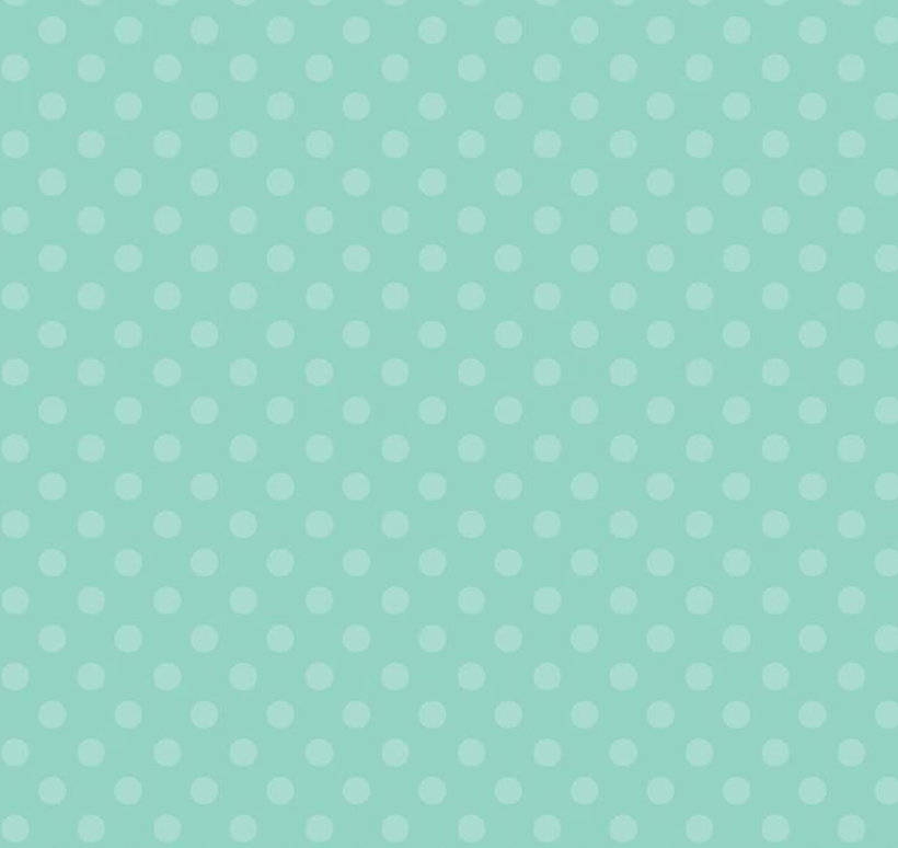 Gingerbread Kisses Polka Dots Blue | Quarter Yard Listing