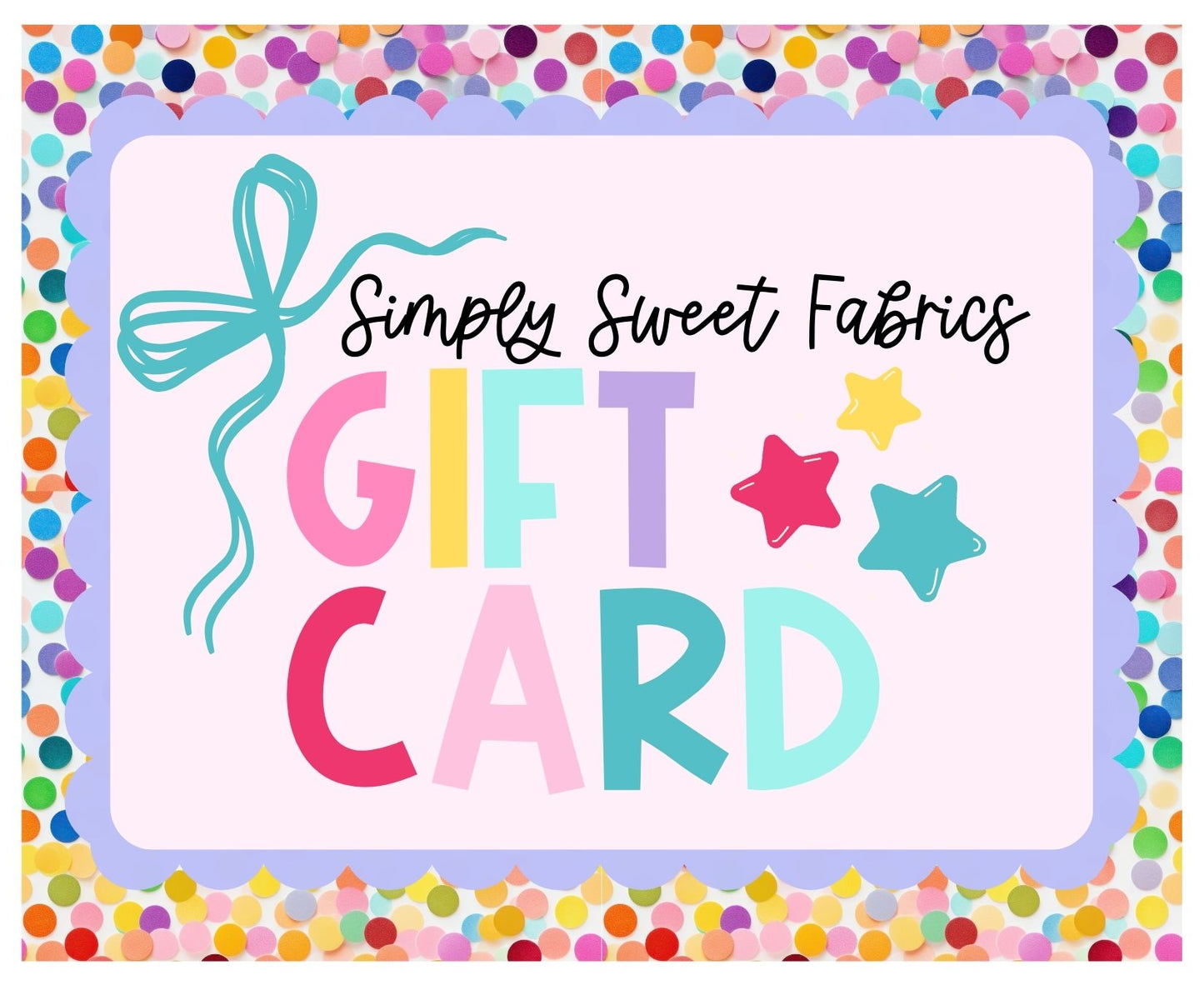 Digital Gift Card