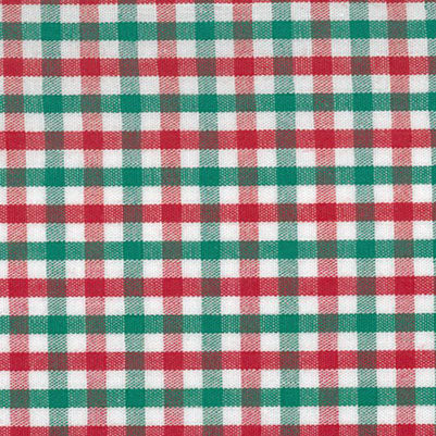 Christmas Tri-Color Gingham| Quarter Yard Listing