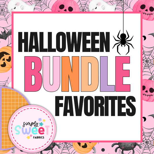 🎃 Sweetly Spooky: Our Favorite Halloween Fabric Bundles from Simply Sweet Fabrics