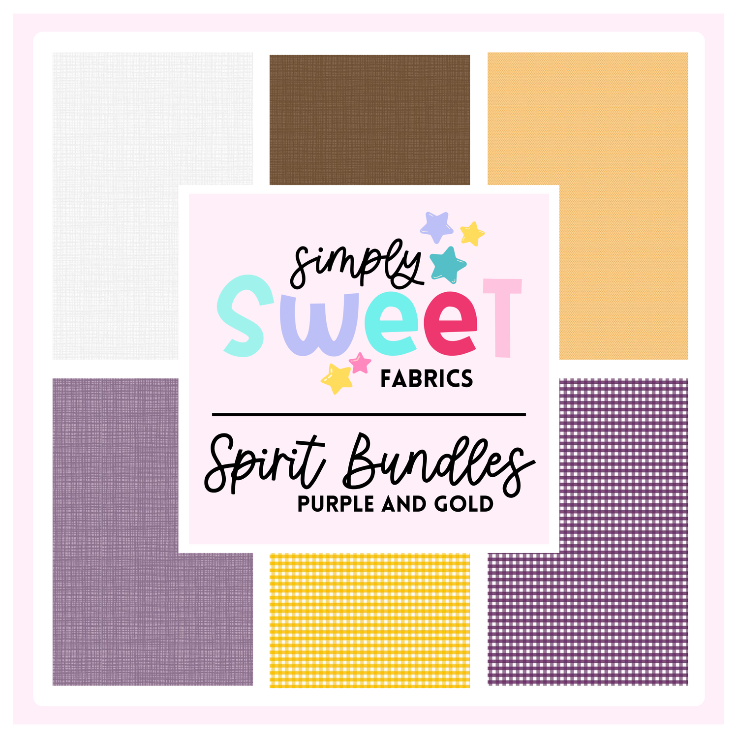 WE'VE GOT SPIRIT | PURPLE & GOLD