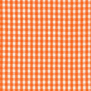 Orange 1/16" Gingham | Quarter Yard Listing