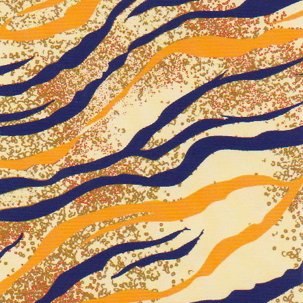 Tiger Print Purple & Gold | Yardage Listing
