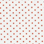 Red on White Pique Tiny Dot | Quarter Yard Listing