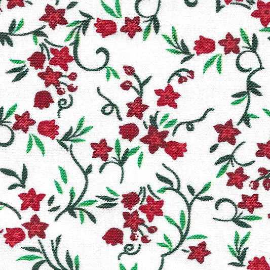 Christmas Floral | Quarter Yard Listing