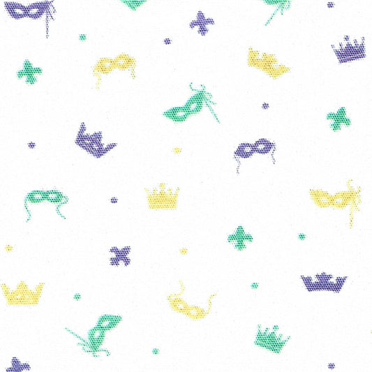 Mardi Gras Masks | Yardage Listing