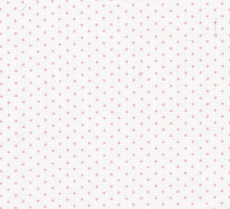 Pink on White Pique Tiny Dot | Quarter Yard Listing