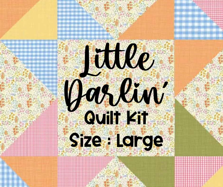 Quilt Kit | Pre-Order | New Beginnings x Little Darlin' | Large Throw Size