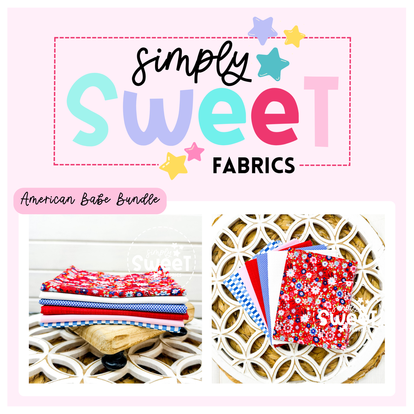 American Babe | Quarter Yard Pre-Cut Bundle