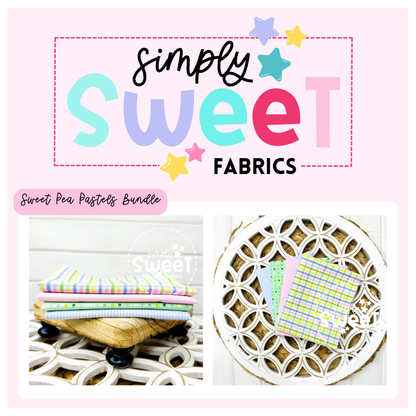 Sweet Pea Pastels | Quarter Yard Pre-Cut Bundle