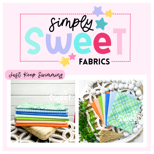Just Keep Swimming | Quarter Yard Pre-Cut Bundle