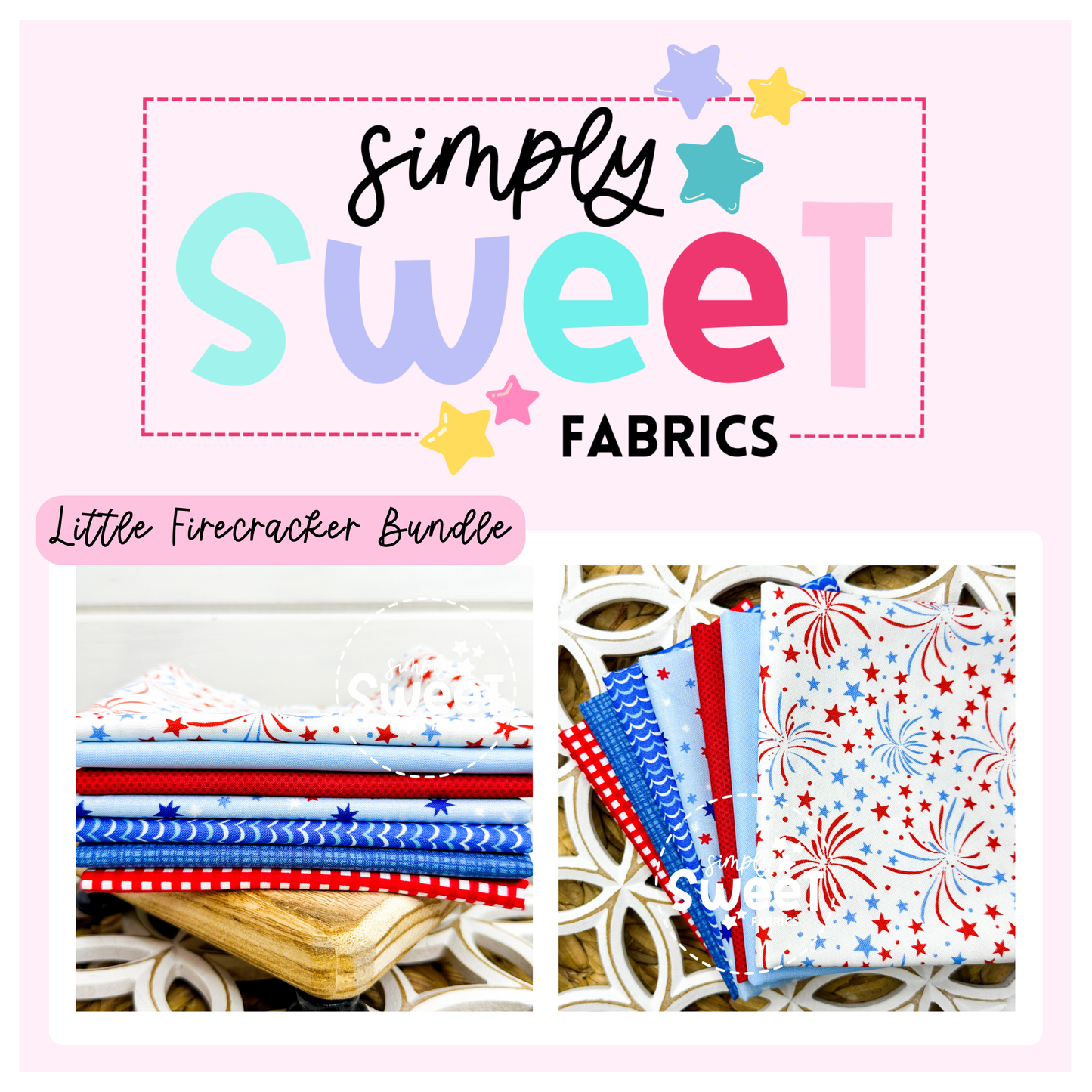 Little Firecracker | Quarter Yard Pre-Cut Bundle