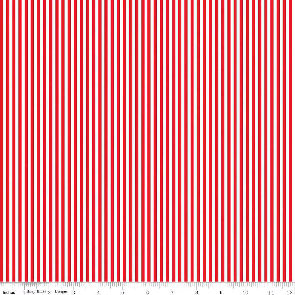 Red 1/8" Stripe