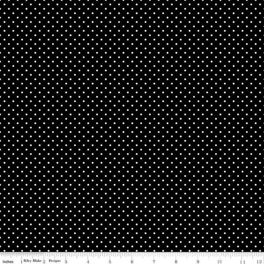 Black Swiss Dot