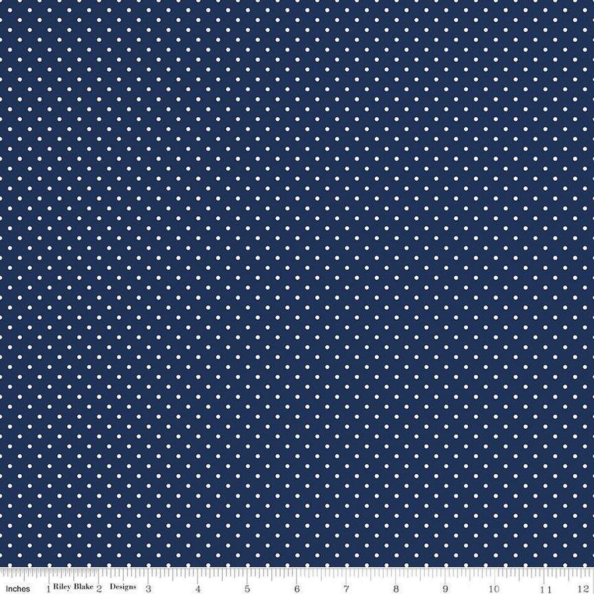 Swiss Dot Navy