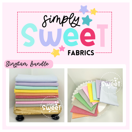 Basics 1/16"  Gingham| Bundle
