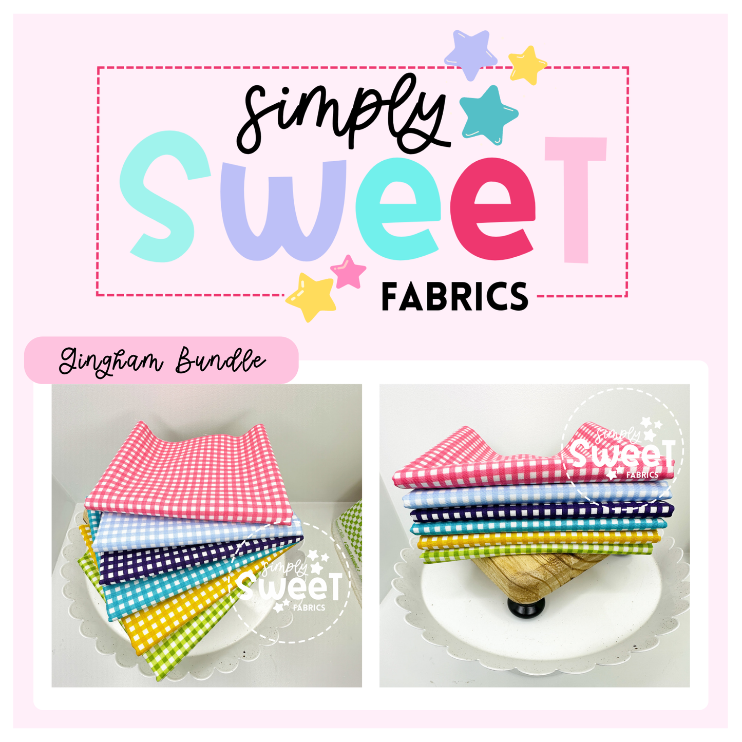 Basics Gingham 1/8" | Bundle