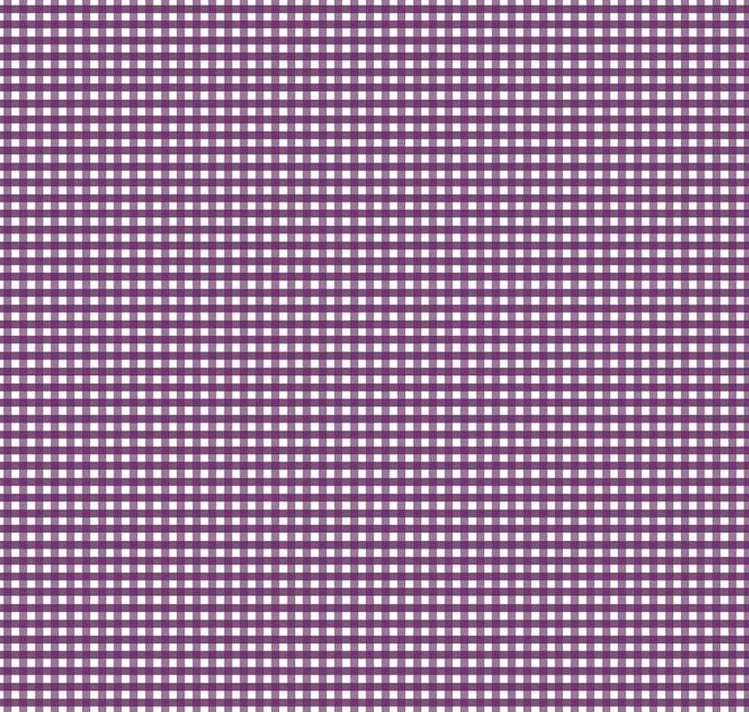 Eggplant 1/8" Gingham | Quarter Yard Listing