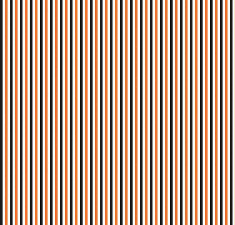 Halloween 1/8" Stripe | Quarter Yard Listing