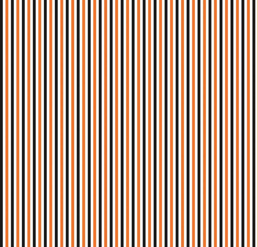 Halloween 1/8" Stripe | Quarter Yard Listing