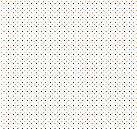Halloween Swiss Dot | Quarter Yard Listing