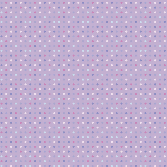 Purple Rain Dot | Quarter Yard Listing