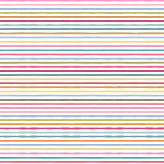 Elton Multi Stripe | Quarter Yard Listing