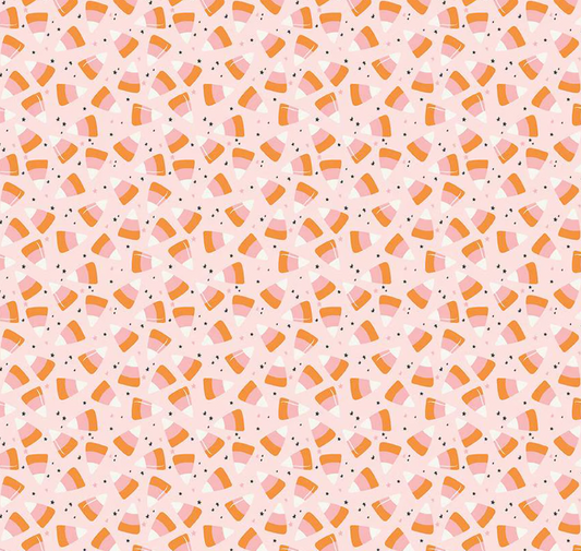 Hey Pumpkin Candy Corn Blush | Quarter Yard Listing
