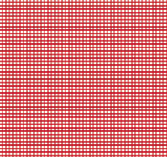 Red 1/8" Gingham | Quarter Yard Listing